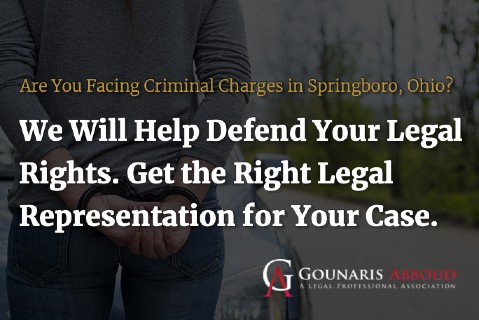 Springboro criminal defense lawyer